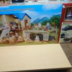 Sylvanian families 5669 lage house with carport gift set, Ophalen of Verzenden, Nieuw, Poppenhuis
