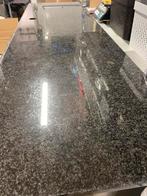 granieten blad, Huis en Inrichting, Tafels | Eettafels, Ophalen, Gebruikt, 200 cm of meer, 50 tot 100 cm