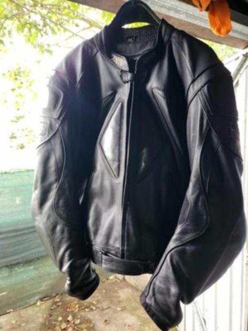 Veste cuir de marque IXS Taille 56, Motoren, Kleding | Motorkleding, Jas | leer, Heren, Tweedehands, Ophalen of Verzenden