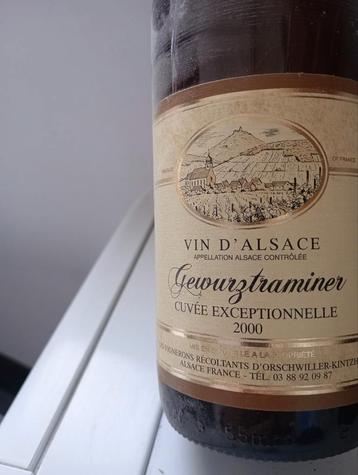 1 fles Gewurztraminer 2000 beschikbaar voor biedingen