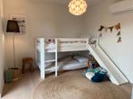 Halfhoog slaper met glijbaan, Kinderen en Baby's, Kinderkamer | Stapelbedden en Hoogslapers, Ophalen, Zo goed als nieuw