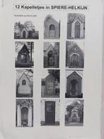 brochure :12 kapelletjes in Spiere Helkijn (2005), Verzamelen, Foto's en Prenten, Verzenden