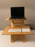 Ubambu desk stand, Ophalen, Zo goed als nieuw, Ubambu, In hoogte verstelbaar