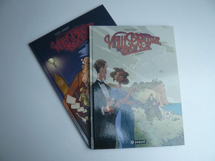 VIEILLE BRUYERE ET BAS DE SOIE 1 et 2 (EO ttbe) + dédicace, Livres, BD, Utilisé, Plusieurs BD, Enlèvement ou Envoi