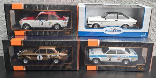 4x FORD ESCORT RS MK1 MK2 1:18ème, Hobby & Loisirs créatifs, Voitures miniatures | 1:18, Neuf, Voiture, Autres marques, Enlèvement ou Envoi