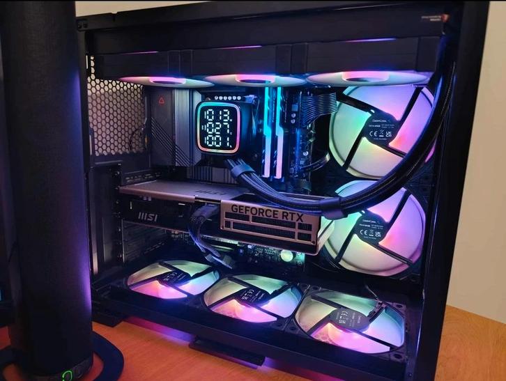 Rtx 5070 ti pc, Computers en Software, Desktop Pc's, Zo goed als nieuw, SSD, Gaming, Ophalen