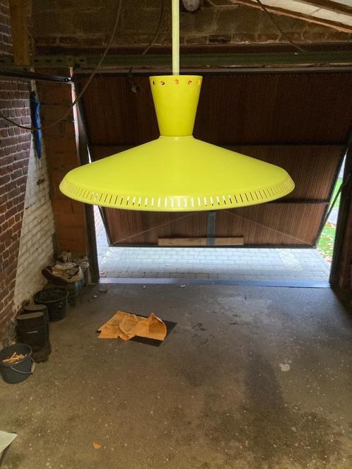 éclairage vintage, Maison & Meubles, Lampes | Suspensions, Comme neuf, 50 à 75 cm, Synthétique, Métal, Enlèvement ou Envoi