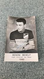 Foto van Benoni Beheijt, wielrenner, Collections, Photos & Gravures, Comme neuf, Photo, Enlèvement ou Envoi, 1960 à 1980