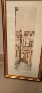Potloodtekening.. oude.. goede staat.., Ophalen of Verzenden