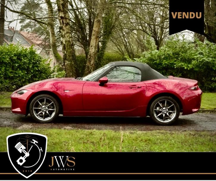 Mazda MX-5 ND2 1.5i ** VENDU **, Autos, Mazda, Entreprise, Achat, MX-5, ABS, Caméra de recul, Phares directionnels, Airbags, Air conditionné