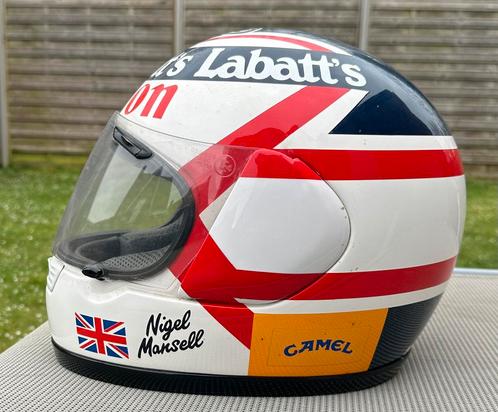 Replica nigel mansell full size, Motos, Vêtements | Casques de moto, Enlèvement