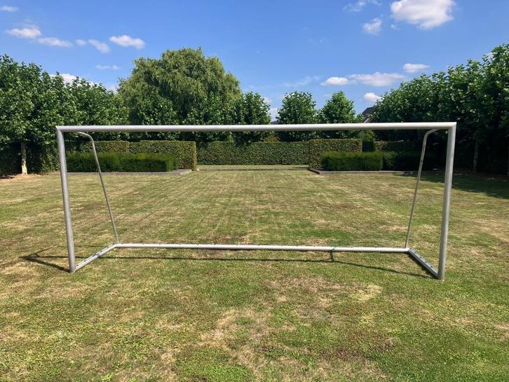 Voetbaldoel, 515 x 205 x 155 cm aluminium, Sport en Fitness, Voetbal, Zo goed als nieuw, Overige typen, Ophalen