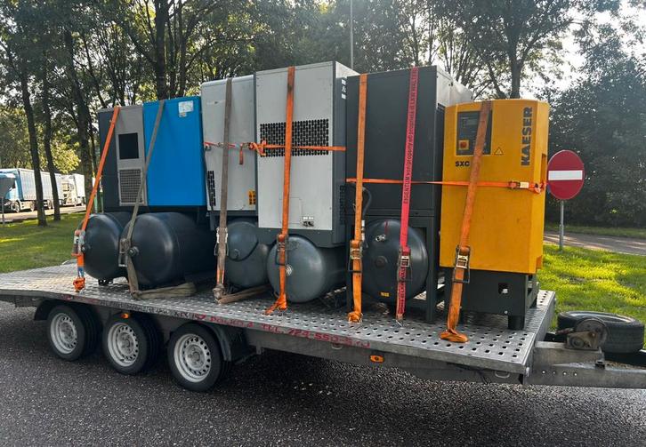 Gezocht schroefcompressoren voor export werkend en defect, Bricolage & Construction, Compresseurs, Enlèvement