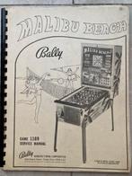 BALLY BINGO MALIBU BEACH  MANUAL, Ophalen of Verzenden, Zo goed als nieuw
