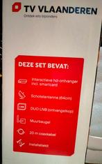 schotelantenne set TV vlaanderen, Audio, Tv en Foto, Schotelantennes, Ophalen of Verzenden, Zo goed als nieuw, (Schotel)antenne