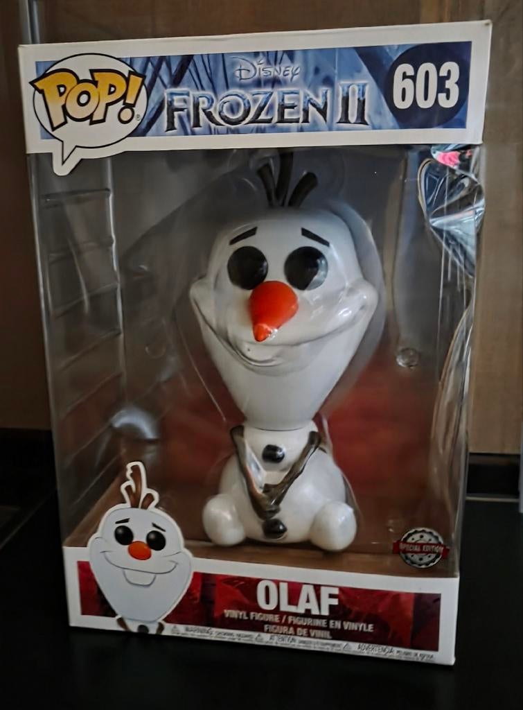 Pop 603 Disney Frozen Olaf (grande Pop), Collections, Jouets miniatures, Envoi