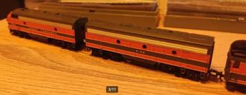 Convoi train passager Bachmann Plus (8 pièces), Enlèvement, Utilisé, Bachmann, Analogique