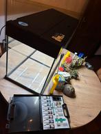 Aquarium met toebehoren, Dieren en Toebehoren, Vissen | Aquaria en Toebehoren, Ophalen, Zo goed als nieuw, Leeg aquarium