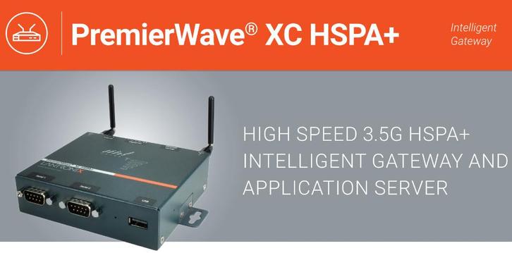 Lantronix PremierWave Gateway XC HSPA+, Computers en Software, Routers en Modems, Gebruikt, Ophalen of Verzenden