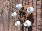 Aantal houten kroonluchters, Huis en Inrichting, Lampen | Kroonluchters, Ophalen, Gebruikt