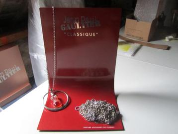 GAULTIER Jean-P Zeldzame metalen display HALSKETTING MINIATU
