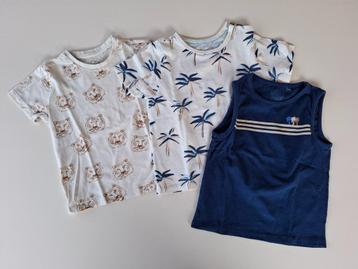 Zomerpakket t-shirtjes jongen maat 98 beschikbaar voor biedingen