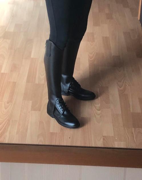 Paardrijchaps XS + Jodhpurs 40 zwart, Dieren en Toebehoren, Paardrijkleding, Zo goed als nieuw, Dames, Schoeisel, Recreatie, Ophalen