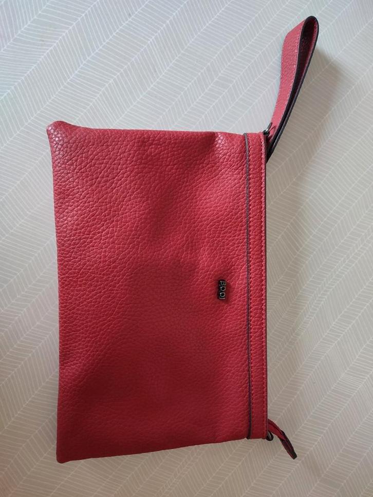 Pochette -serviette dame marque Rubinstein, Handtassen en Accessoires, Toilettassen, Nieuw, Rood, Ophalen