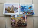 3 mooie volledige puzzels van 1000 stukjes, zgan, Ophalen of Verzenden, 500 t/m 1500 stukjes, Zo goed als nieuw, Legpuzzel