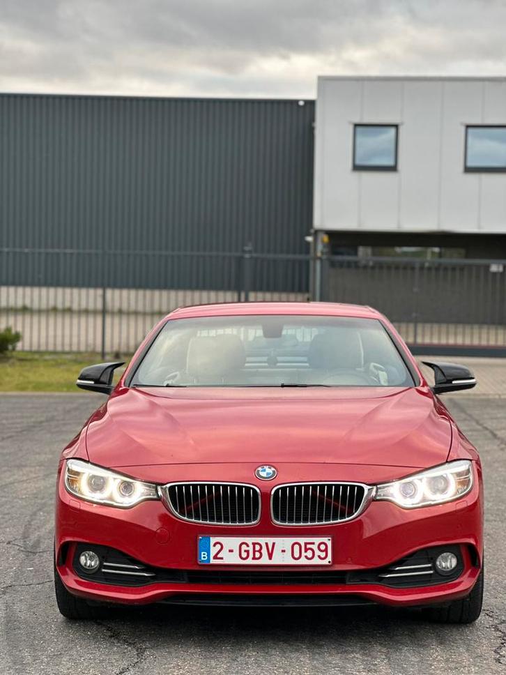 BMW 420d cabriolet, Autos, BMW, Particulier, Série 4, Sièges chauffants, Essence, Cabriolet, 3 portes, Boîte manuelle, Rouge, Beige