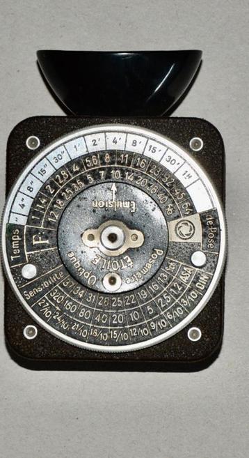 Lichtmeter met lederen etui, Audio, Tv en Foto, Fotocamera's Analoog, Ophalen of Verzenden, Gebruikt, Overige Merken