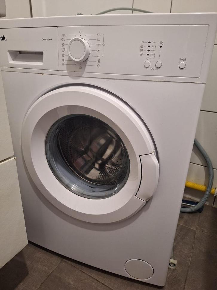 Wasmachine, Elektronische apparatuur, Wasmachines, Zo goed als nieuw, Voorlader, 4 tot 6 kg, Minder dan 85 cm, Minder dan 1200 toeren