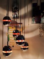 Prachtige vintage Cascade hanglamp van Massive, Huis en Inrichting, Ophalen of Verzenden, Gebruikt, Space age ,  retro, 75 cm of meer