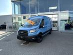 Ford Transit 2T 350L Trend 130pk L3H2, 4 portes, Système de navigation, Tissu, Bleu