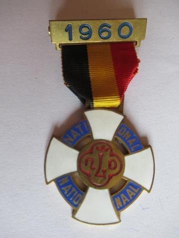 AB-BL - Médaille Pélerinage militaire à Lourdes 1960, Enlèvement ou Envoi, Armée de terre, Autres types