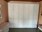 Kleerkast (wit), Ophalen, Gebruikt, 200 cm of meer, Met hangruimte