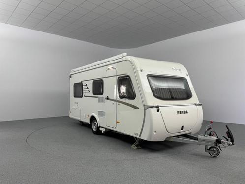 Eriba Nova Light 442 Cassetteluifel Mover Fietsendrager, Caravans en Kamperen, Caravans, Overige, Eriba, 2 aparte bedden, 4 tot 5 meter