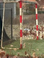 2 voetbalgoals, Ophalen