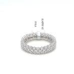 SILVER 925 ZIRCON "INFINITY" ENGAGEMANT RING, Neuf, Femme ou Homme, Blanc, Argent