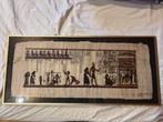 Tekening op papyrus., Antiek en Kunst, Ophalen