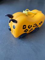 Trolley voor kinderen op wieltjes, Ophalen, Gebruikt, Geel, Wieltjes