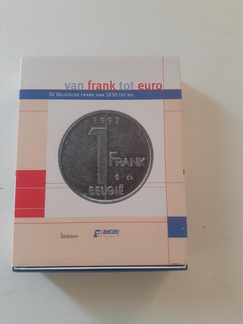 Belgische munten en bankbiljetten + boek van frank tot euro, Timbres & Monnaies, Monnaies & Billets de banque | Collections, Billets de banque