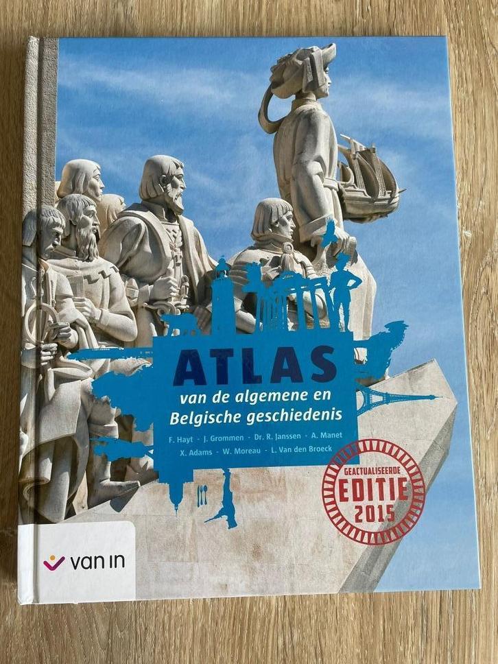 Atlas van de algemene en belg geschied leerkracht lager ondw, Boeken, Studieboeken en Cursussen, Zo goed als nieuw, Hogeschool