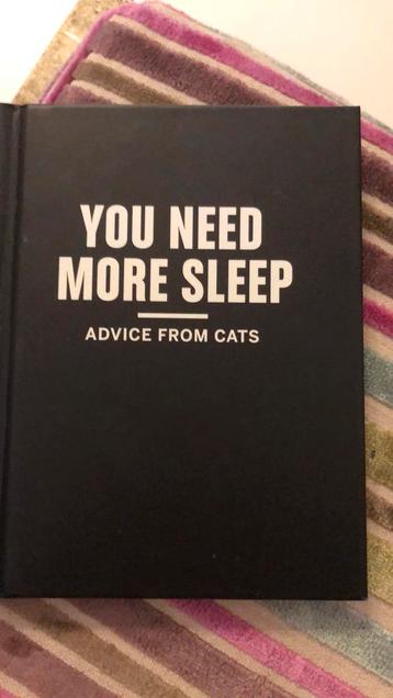 You need more sleep advice from cats beschikbaar voor biedingen