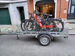 Aanhangwagen voor het vervoer van fietsen (of motorfietsen), Auto diversen, Aanhangers en Bagagewagens, Ophalen of Verzenden, Gebruikt