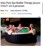Intex Jacuzzi 216x71 6 personen, Tuin en Terras, Bubbelbaden en Hottubs, Ophalen, Zo goed als nieuw