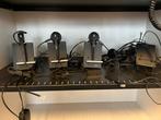 3x senheiser headset en 1 dockstation, Ophalen, Gebruikt