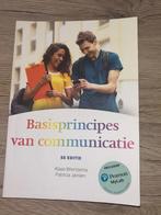 Basisprincipes van communicatie, Ophalen of Verzenden, Zo goed als nieuw, Hogeschool, Patricia Jansen; Klaas Wiertzema