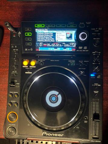 Régie Pioneer djm 800, 2x cdj2000, fly uad, Enlèvement, Utilisé, Pioneer