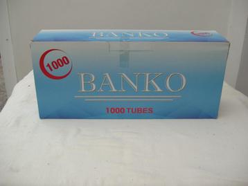 Sigarettenhulzen beschikbaar voor biedingen